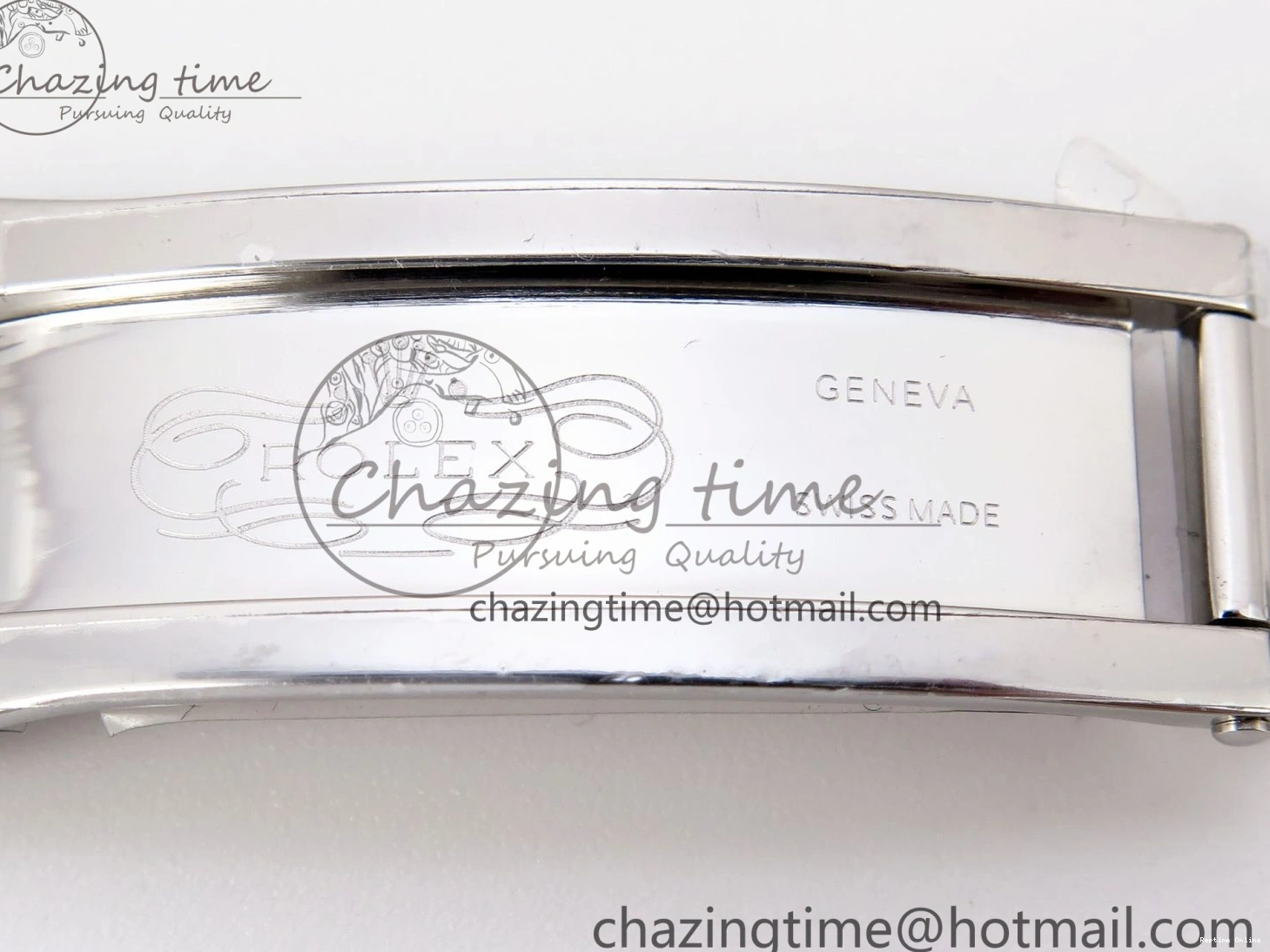 1224 DayDate 40 SS GSF Gain Weight White Roman Dial Diamonds Bezel on President Bracelet A Sustainable 1920